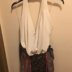 Backless Halter & pants